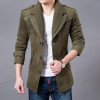 2025 VXO MEN coat Business Men Casual Warm Coats  Single Breasted Design Thicken Man Fashion Wool Blazers Woolen coat jacket