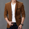 Mens Fashion Brand Blazer British's Style Casual Slim Fit Suit Jacket Male Blazers Men Coat Jacket For Men