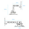 Industrial Robot Servo Arm DrawArm Writing Drawing Writing APP Bluetooth Remote control RC Parts Robot 