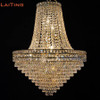 Laiting Lighting Classic Gold Empire Simple Crystal Chandeliers Living Room Light Fixture for Diwali Decoration