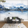 beibehang Custom mural wallpapers for living room living room decoration Ink landscape background wallpaper marble wall paper