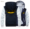 Super Hero Hoodies Sweatshirt Men 2018 New Fashion Winter Warm Hoodies Clothes Fleece Thick Zip Up Hooded Hoody Casual Jackets