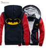 Super Hero Hoodies Sweatshirt Men 2018 New Fashion Winter Warm Hoodies Clothes Fleece Thick Zip Up Hooded Hoody Casual Jackets