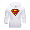 size XS-4XL New Super hero Superman Hoodies Men Hooded Winter Warm Sweatshirts Men's Casual Tracksuit Costume Pullover