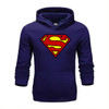 size XS-4XL New Super hero Superman Hoodies Men Hooded Winter Warm Sweatshirts Men's Casual Tracksuit Costume Pullover