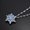 2017 Special Offer Limited Link Chain Party Pendant Necklaces Collier Sautoir Long Crystal Necklace Pendant Korea Female Snow