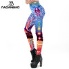 NADANBAO Classic Mandala Leggings Women Workout Pants Aztec Round Ombre Printing Leggins Fashion Outdoor Legins Plus Size