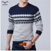2019 New Autumn Fashion Brand Casual Sweater O-Neck Slim Fit Knitting Mens Sweaters And Pullovers Men Pullover Men XXL