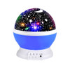 BRELONG 3 Colors LED Rotating Projector Starry Sky Night Lamp Romantic Projection Light Moon Sky Romantic Night Light Novelty