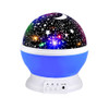 BRELONG 3 Colors LED Rotating Projector Starry Sky Night Lamp Romantic Projection Light Moon Sky Romantic Night Light Novelty