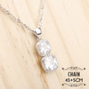 Women White Zircon Silver 925 Jewelry Sets Bracelets Pendant Necklace Rings Earrings With Stones Set Jewelery Free Gift Box