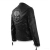 Hot ! High quality new Spring fashion leather jackets men, men's leather jacket brand motorcycle leather jackets skull M-5XL