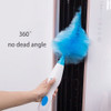 Electric Feather Duster Adjustable Bookshelf Window Cleaning Brush As Household Clean Helper Automatic Dust Brush Duster