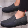 Men's Casual shoes Slip on Loafers Plus size 38-50 Trainers Adult Patchwork None-Woven Breathable Boat shoes leather male shoe