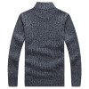 2019 Winter Men's Pullover Sweater Casual Soft and Comfortable Pullover Sweater Coat Thick Warm Hand-knitted Men's Sweater