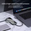 Baseus USB Type C HUB to HDMI RJ45 Multi USB 3.0 USB3.0 Power Adapter For MacBook Pro Air Dock 3 Port USB-C USB HUB Splitter Hab