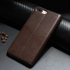 Retro Luxury Leather Flip Case for iPhone 8 plus Genuine Cowhide Flip Case for Apple iPhone 7 plus/7/8/10 X Magnetic Closure