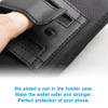 Mobile Phone Waist Bag 4.7 5.1 5.5 inch for iPhone for Samsung for Xiaomi Huawei Hook Loop Holster Pouch Belt Waist Bag Case