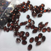 Tbj , natural mozambique garnet loose gemstone oval 6*8mm ard 7.2ct 5 piece in one lot for 925 sterling silver jewelry mounting