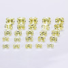 Cushion cut 7*9 mm yellow moissanites for engagement ring moissanites gems