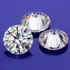 Starszuan Loose Moissanite 6.5mm DEF Round Brilliant Cut VVS Moissanite Bead High Quality 1ct Loose Gem for Jewelry making