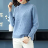 Beautiful Pink Turtleneck Sweater Women 2019 Autumn Winter Long Sleeve Pullover Sweater Female Knitted Tops Jumper Ladies