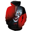 IT Chapter Two 3D Printed Hoodie Sweatshirts IT Clown Thriller Movie Pullover Men Women Hip Hop Fashion Casual Oversized Hoodies