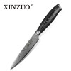  XINZUO 5"inch Utility Knife 67 Layers Japanese Damascus Steel Kitchen Knife Sharp Multi-purpose Cutter Knives Pakkawood Handle