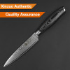  XINZUO 5"inch Utility Knife 67 Layers Japanese Damascus Steel Kitchen Knife Sharp Multi-purpose Cutter Knives Pakkawood Handle