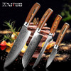 XITUO Chef Knife Damascus Bone Knife Utility Japan vg10 Malaysia Kitchen Knife Utility Micarta Handle Professional Kitchen Knife
