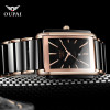  Luxury Ceramic square watches for mens couple clocks black men's quartz wristwatches waterproof man relojes