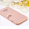 Luxury PU Leather Flip Wallet Cover For Xiaomi Redmi Note 8 7 6 5 Pro For Redmi Note 5A Prime note4 4X 3 Phone Case With Diamond