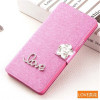 Luxury PU Leather Flip Wallet Cover For Xiaomi Redmi Note 8 7 6 5 Pro For Redmi Note 5A Prime note4 4X 3 Phone Case With Diamond