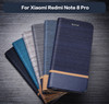 PU Leather Wallet Case For Xiaomi Redmi Note 8 Pro Business Phone Case For Redmi Note 8 Pro Book Case Soft Silicone Back Cover