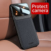 KEYSION Shockproof Case for Xiaomi Mi 9T CC9 Pro 9 SE 8 Lite Leather Mirror Glass Back Cover for Redmi 7 8A Note 8 7 Pro 8T K20