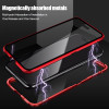 Metal Magnetic Adsorption Case For iPhone 11 Pro XR X XS Max 11 7 8 Plus Double Sided Tempered Glass Full Protective Phone Cover