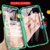 Metal Magnetic Adsorption Case For iPhone 11 Pro XR X XS Max 11 7 8 Plus Double Sided Tempered Glass Full Protective Phone Cover
