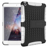 Tire Pattern Robot Silicon Heavy Duty Rugged Armor Hybrid Kick-Stand TPU + PC Shockproof Cover Case For Apple iPad Mini 1 2 3