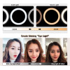 16'' 320 Pcs Led Ring Light With battery 3200-6500K Dimmable Photographic Lighting  Ring Lamp Selfie For Camera Phone Studio