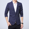 New Spring Autumn thin Smart Casual Men Blazer Cotton Slim England Suit Blaser Masculino Male Jacket Blazer Men Size M-5XL