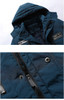 Brand winter Jacket men outwear cotton military army coat fitness ski Snow parkas overcoat male Multi-pocket Fur hooded clothes