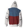 GUNDAM Hoodie Zip Up Sweatshirt Uniform Coat Jacket Cosplay Cardigan