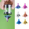  Colorful Decompression Gyro Spinning Top Fingertip Gyro Desk Top Wind Blow Gyro Fidget-spinner Educational Gift For Children