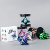  Colorful Decompression Gyro Spinning Top Fingertip Gyro Desk Top Wind Blow Gyro Fidget-spinner Educational Gift For Children