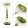  1pc 4 Sizes Facial Massage Roller Plate Double/Single Heads Jade Stone Massager Eye Face Neck Thin Lift Relax Slimming Tools