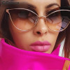 Cat Eye Personality Luxury Sunglasses Men Women 2019 Fashion Shades UV400 Vintage Glasses 47959