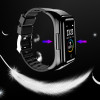 UTELITE M7 Smart Band Men Women Heart Rate Tracker Smart Watch with Wireless Earphone Bracelet for iPhone Huawei Xiaomi Phones