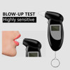 2018 Professional Digital Alcohol Breath Tester Breathalyzer Analyzer Detector Breathalizer Breathalyser Device LCD Display