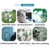 1422A Dupont Tyvek Protective Coverall Disposable Elastic Cuffs Attached Hood Anti-static Chemical Splash Clothes Anti Dust