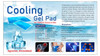 Cooling Pack for Cold Therapy, Cooling Gel Pad for Back Shoulder, Neck, Waist Pain Relief